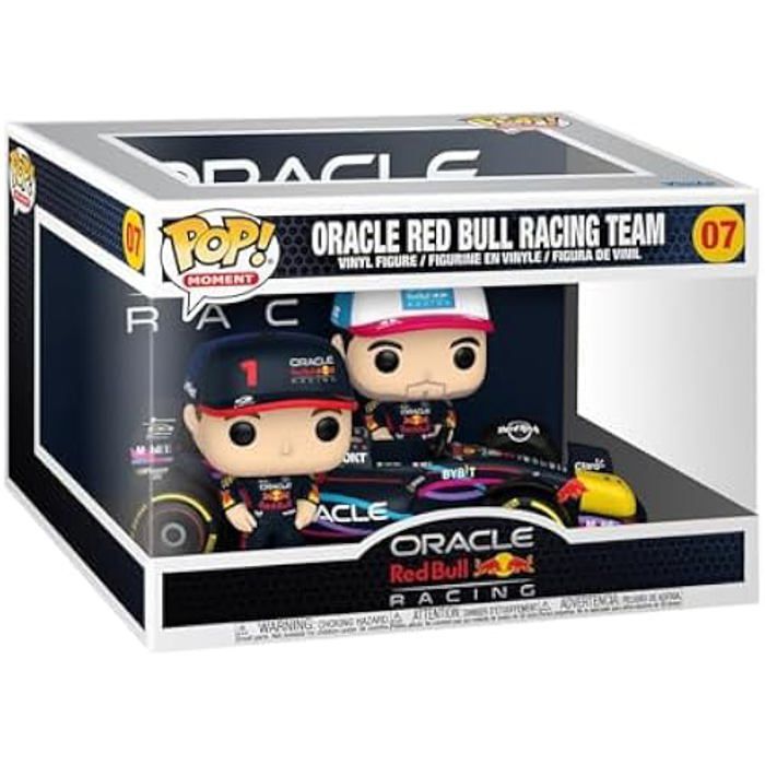 Figurine Funko Pop! Bull Racing Max Verstappen 9 5 cm Vinyle Durable Cadeau Idéal
