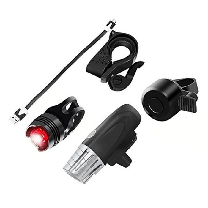 Kit éclairage Vélo Dynamo - Phare Avant étanche, Installation Facile, Pour Tous Vélos