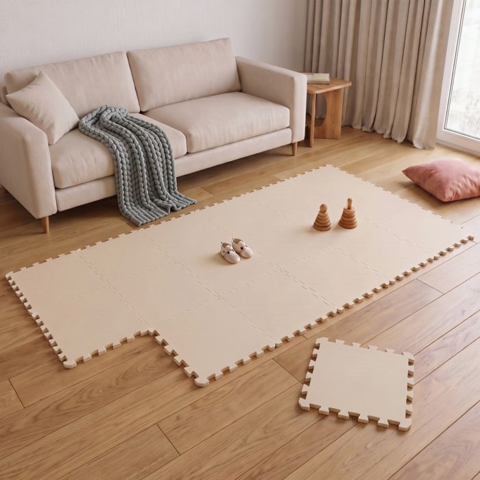18 Tapis de Sol épais pour Bébé Enfant - 30x30 cm Dalles Puzzle Carré en Mousse EVA