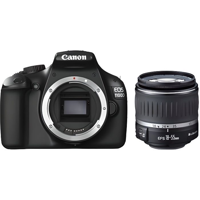 CANON EOS 1100D + Objectif EF-S 18-55mm f/3-5-5…