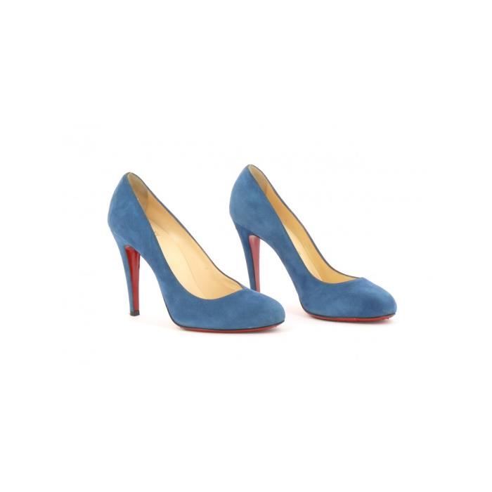 escarpin bleu louboutin escarpin bleu louboutin