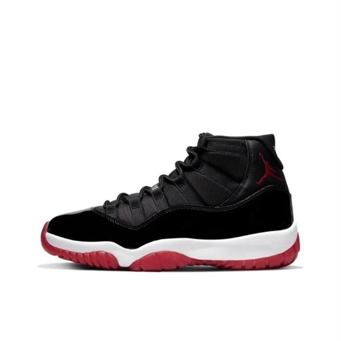 Jordan 11 blanche clearance et rouge