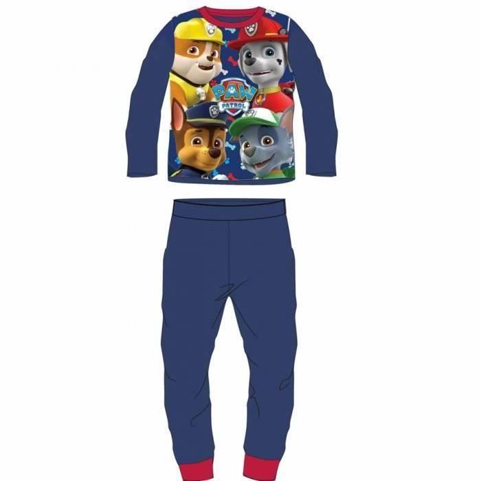 Pyjama polaire Pat patrouille Paw patrol bleu fonc?� hiver 2 pi?�ces NEW Bleu fonce - Cdiscount 