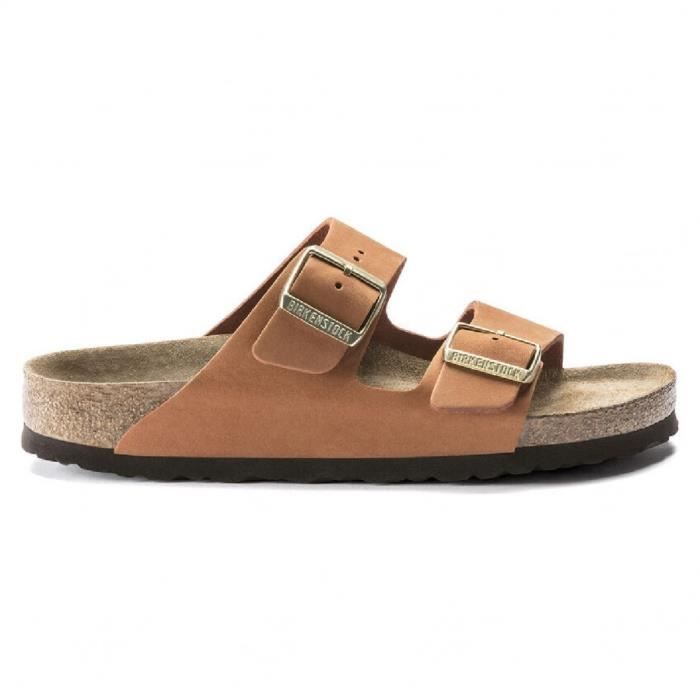 Sandale Femme BIRKENSTOCK Arizona Cuir Doux et Souple