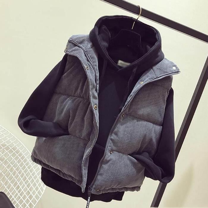 Veste Gilet Jean Vintage Rayures Ikat Goéland + Marie - Taille M Femme, Très Bon état