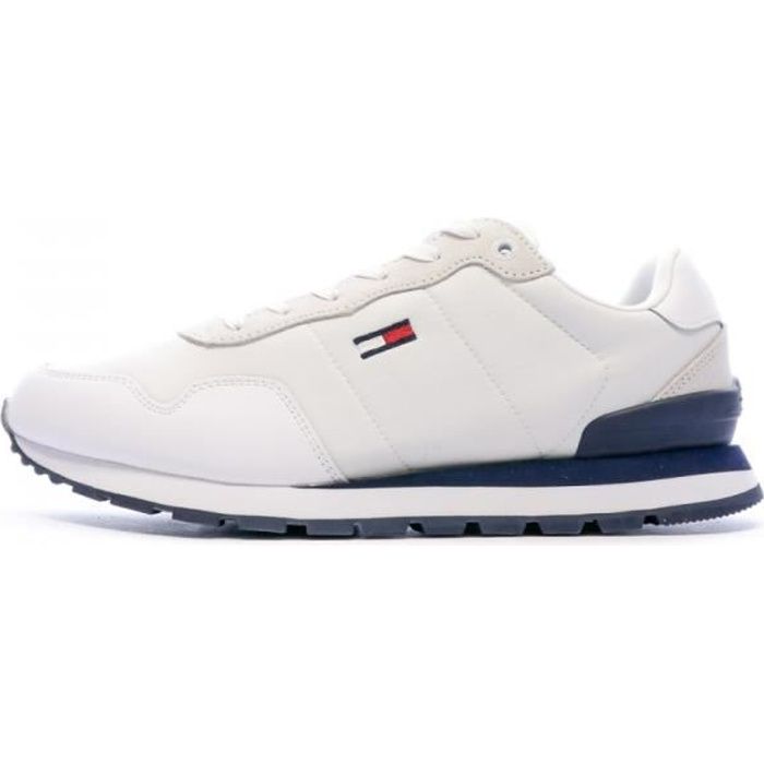 Baskets Blanches Homme Tommy Hilfiger Lifestyle runner