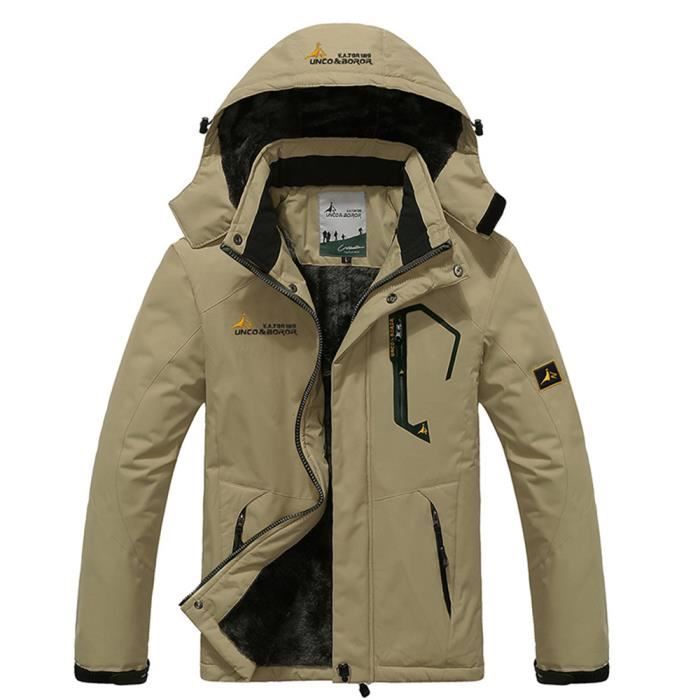 Manteau chaud imperméable homme shop