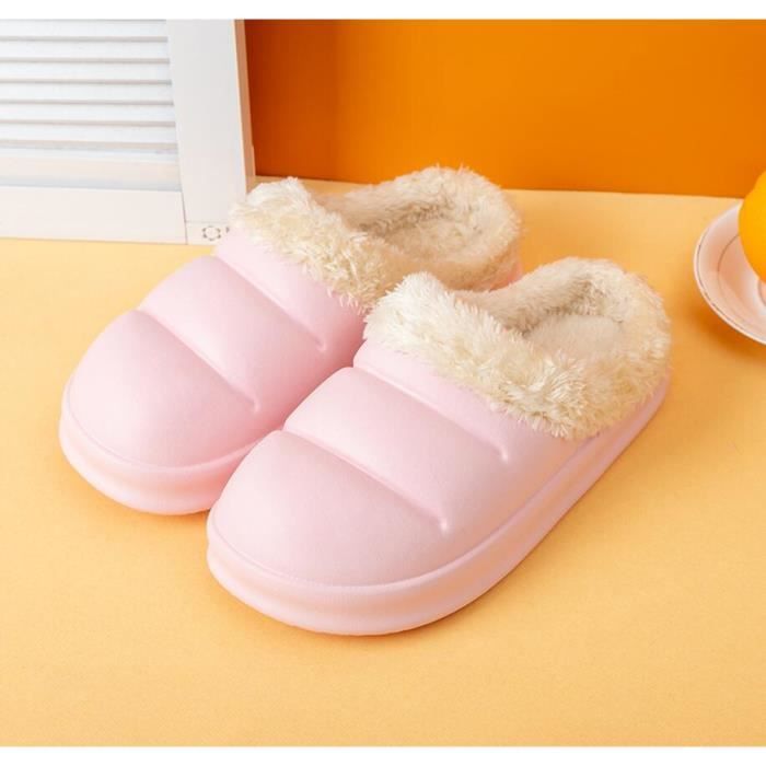 Pantoufles Antidérapantes Pantoufles En Lin-coton Bout Ouvert Confort Maison Antid Rapant Homme Femme 1021461