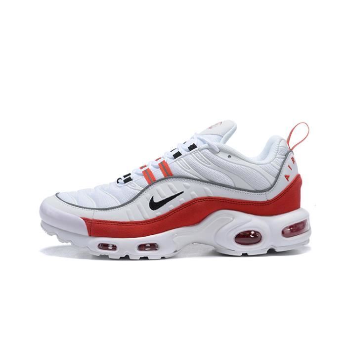 Baskets Plus Nike Air Max TN 98 Homme Chaussures Entraînement de Sport  Blanc Noir Rouge Blanc noir rouge - Cdiscount Chaussures