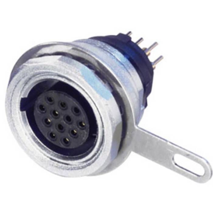 Neutrik MPF12-V Cosse cylindrique mâle embase femelle, verticale Nombre ...