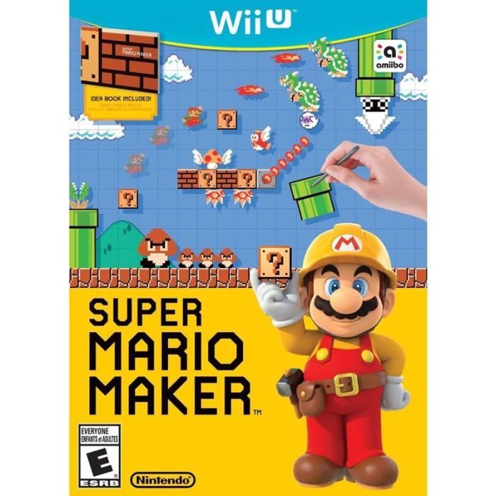 Jeu Vidéo - Nintendo - Super Mario Maker - Bundle - Wii U - 7+