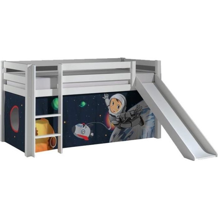 lit avec toboggan pas cher