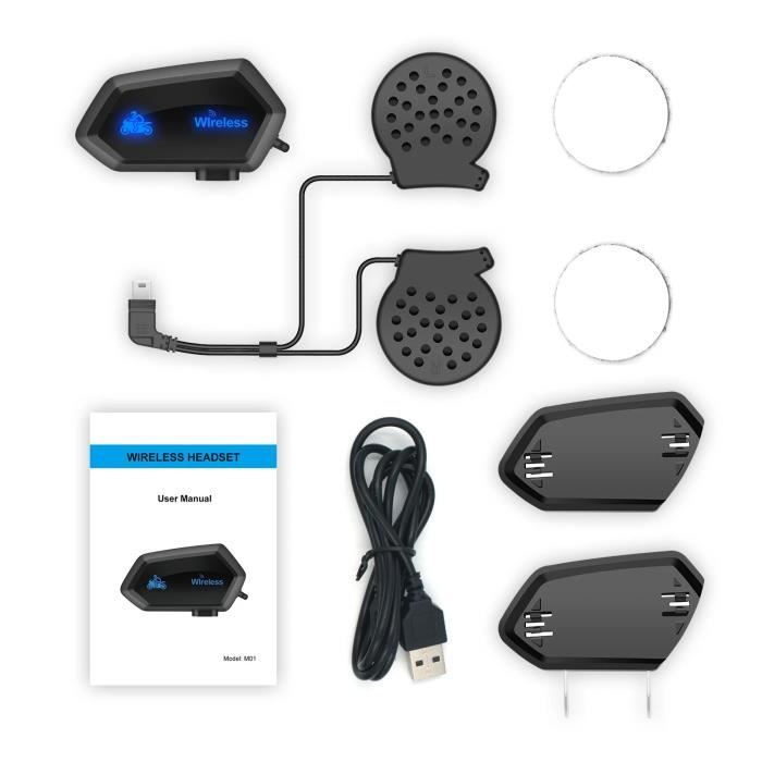 Télécommande Bluetooth 5.0 Pour Moto - BT13 - IP67 étanche - Pour Smartphone Et Commandes Guidon - MotorMinds