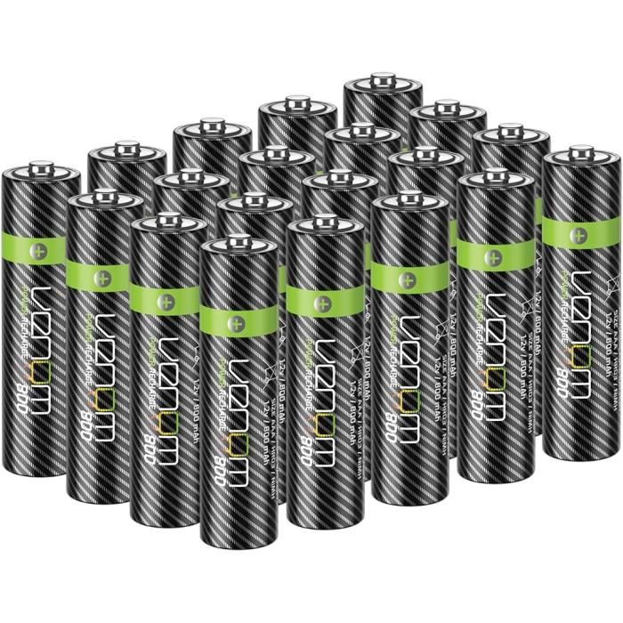 Vhbw Lot 4 piles rechargeables AAA, HR03 1000mAh compatible avec Telekom T-Com Sinus CA33, T