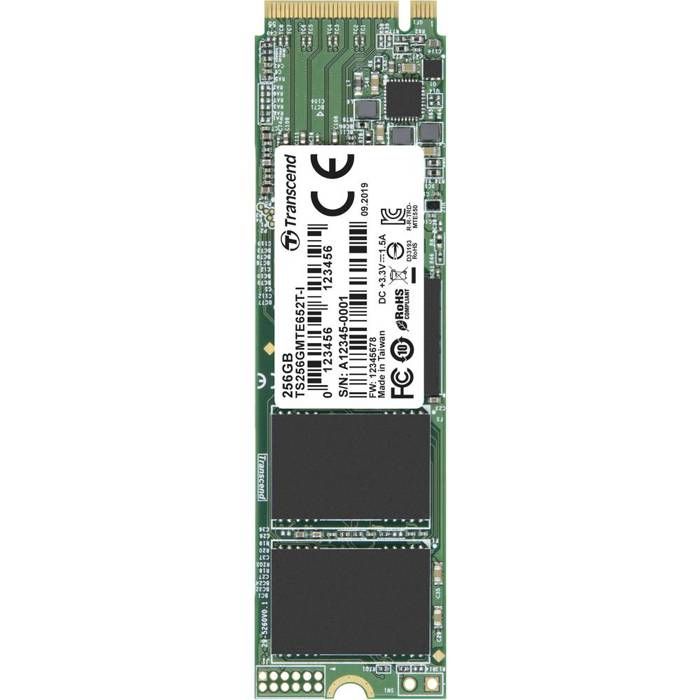 Transcend MTE652T I SSD interne NVMePCIe .2 PCIe NVMe 3.0 x4 industriel TS256GMTE652T I