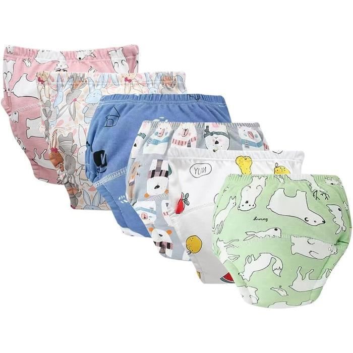 Lot De 6 Pantalons D'Entraînement Pour Pot Pour Bébé Culotte D Apprentissage  Enfant Culotte Apprentissage Propreté Garcon Pan[P2775] - Cdiscount  Puériculture & Eveil bébé