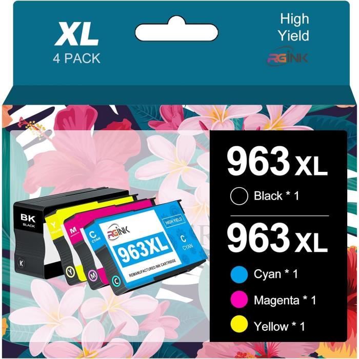 963XL Multipack Remanufactured 963 XL Printer Cartridges