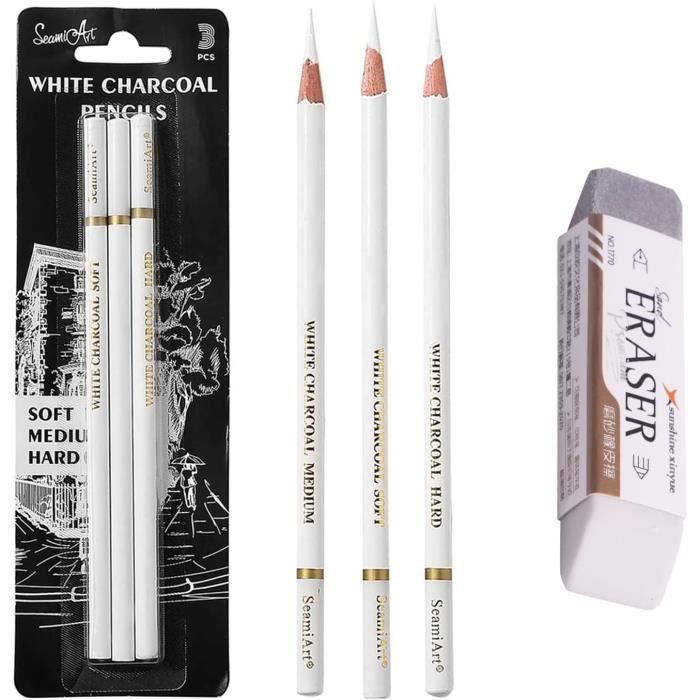 Lot De 12 Eyeliners Crayon MENOW Couleur Blanc - Pour Sourcils Ou Surbrillance, Référence P112/U55