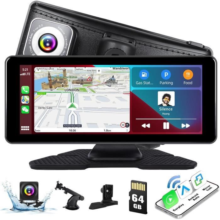 Écran CarPlay Portable Pour Moto Avec CarPlay Sans Fil