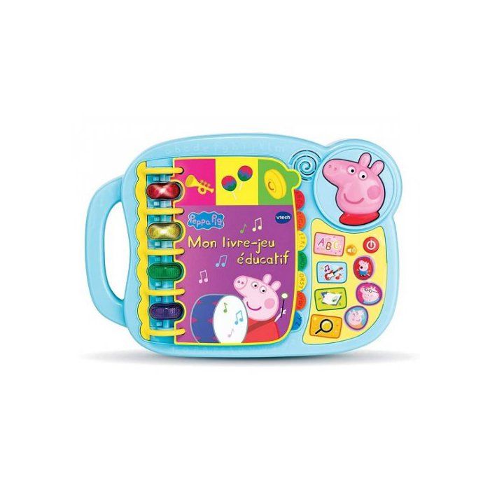 Ordinateur Portable Peppa Pig Laugh & Learn – 4 Jeux éducatifs Sur Lettres, Chiffres, Couleurs Et Formes