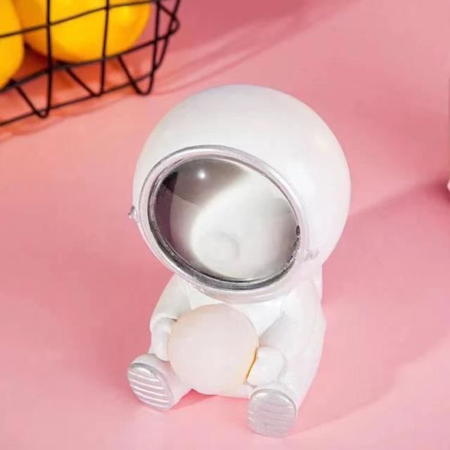 Veilleuse Décorative En Forme De Caniche En Résine - Lampe LED Rechargeable Sans Fil - Décoration Maison Salon Chambre Enfant