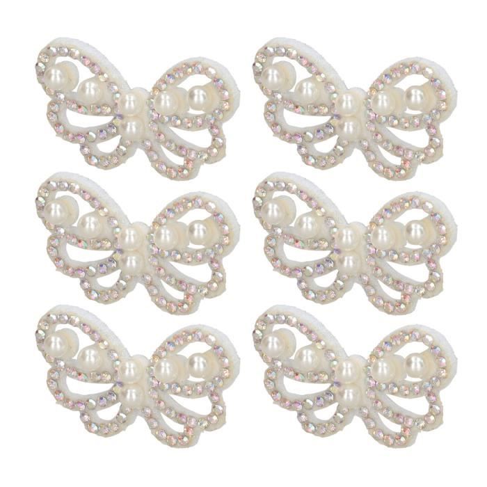 20 PièCes SéRies Fleurs Papillon Fer Sur Des Patchs Coudre Sur Des