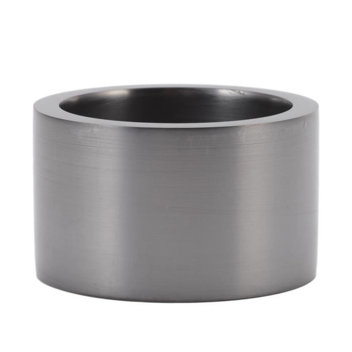 Creuset En Graphite 600 Cm³ Pour Fonte De Métaux - Bec Verseur, Idéal Aluminium, Cuivre, Bronze - 15.5 Cm De Haut - 3