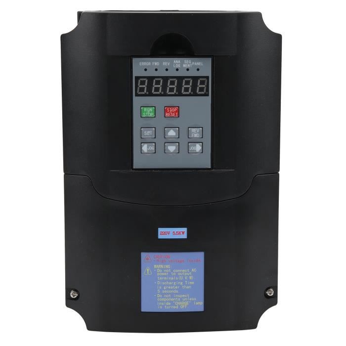 Convertisseur de fréquence Entrée monophasée AC 180250V Sortie triphasée 220V Fournit A28055