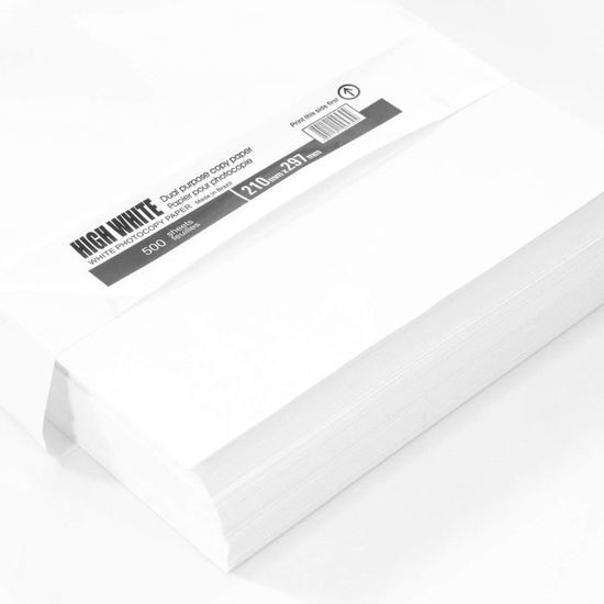Ramette de 500 feuilles papier A4 PERFORE 80 g Ext - Cdiscount