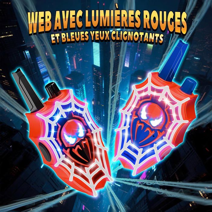 Zombie rempant avec yeux lumineux et bras animés