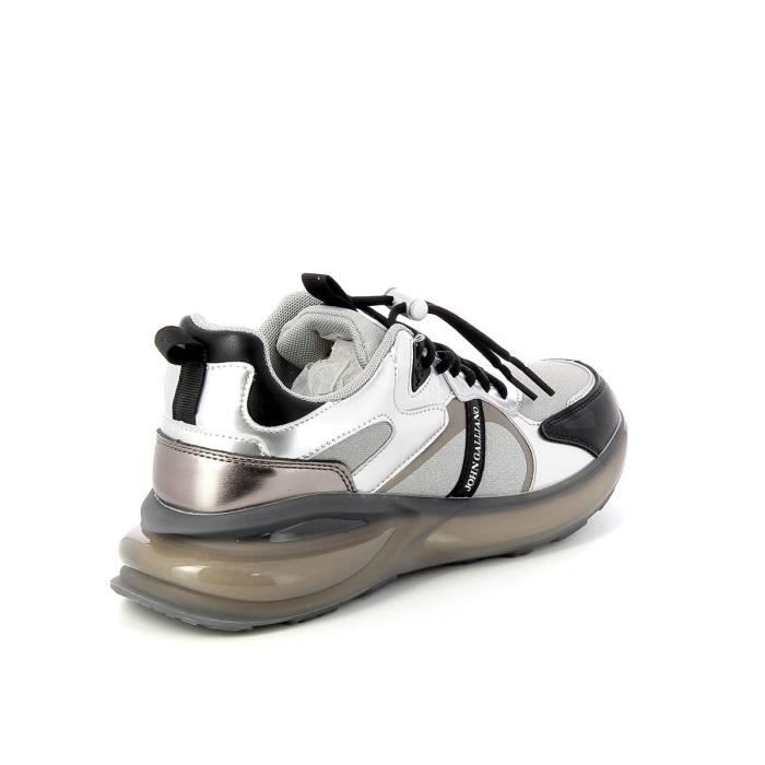 John Galliano sneakers homme 15603CP coloris ARGENT