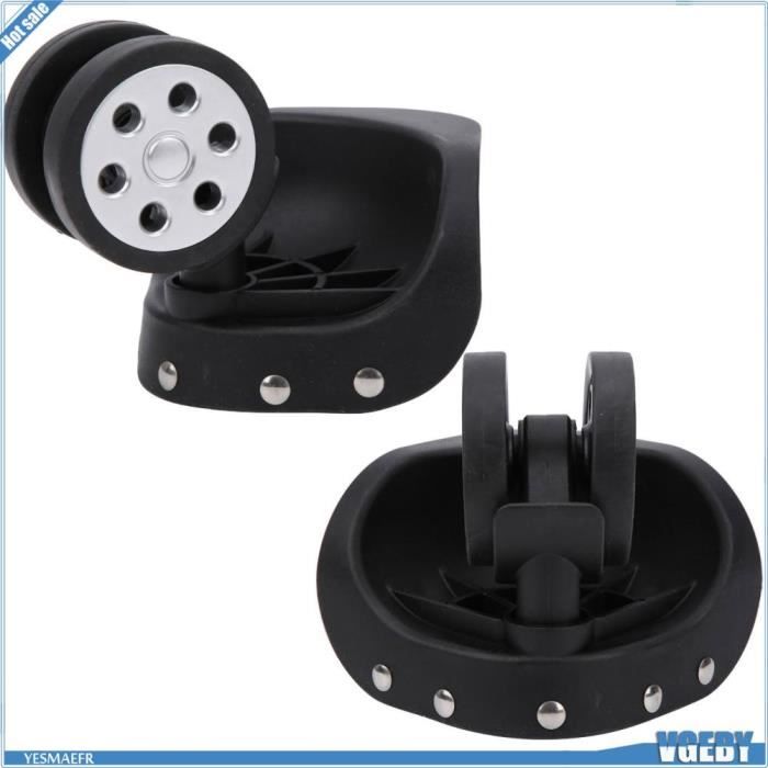 Roulette Valise 1 Paire de Roulettes de Rechange pour Valises