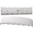 1pcs Applique Murale LED Exterieur 12W WHITEIN - Applique Murale Interieur Blanc Chaud Design Etanche IP65 - Pour Jardin Balcon-2