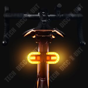 Feu Arrière LED Pour Vélo Électrique 6V-48V - Sécurité Nuit - Compatible E-Scooter Et VAE