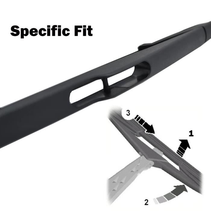 Kit De Balais D'essuie-glace Plats Avant 650+450mm – Compatible Renault Espace III Et Autres Modèles – Neuf