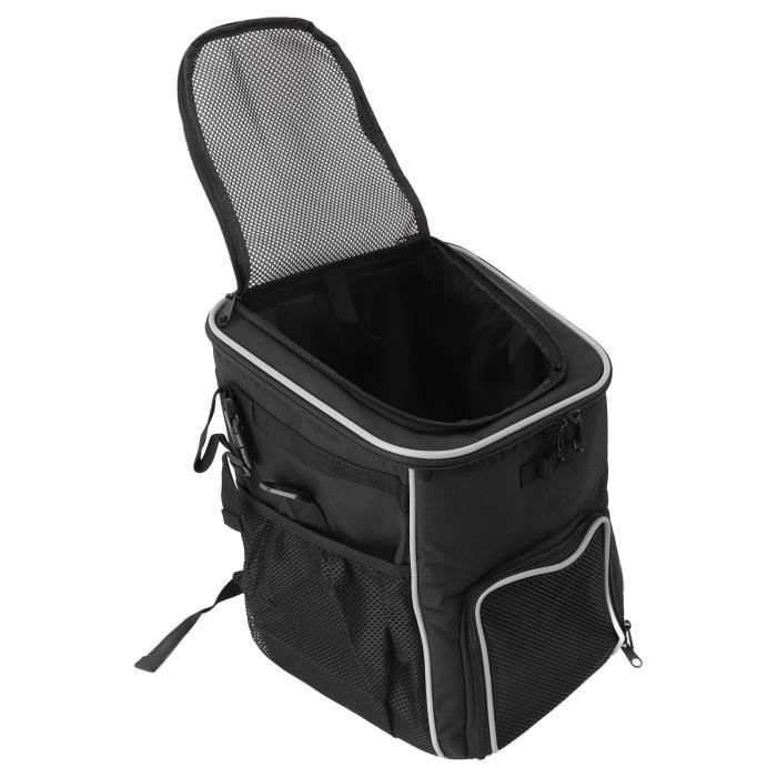 Sac Intérieur Nylon Pour Panier Vélo – 33x19x21 Cm, Anti-éclaboussures, Amovible – Pour Panier Avant Et Scooter