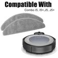 Compatible pour IRobot Roomba Combo I5, I5+, J5, J5 Plus, PièCes de Rechange, Accessoires, Brosse LatéRale Principale, Filtre,-3