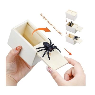 2 Boîtes Surprise Araignée Prank - Fausses Araignées Jouet Farce - Enfants et Adultes - Blague d'Halloween - Effet Comique - Jeux - Jouets 2 Boîtes Surprise Araignée Prank - Fausses Araignées Jouet Farce - Enfants et Adultes - Blague d'Halloween - Effet Comique - Jeux - Jouets