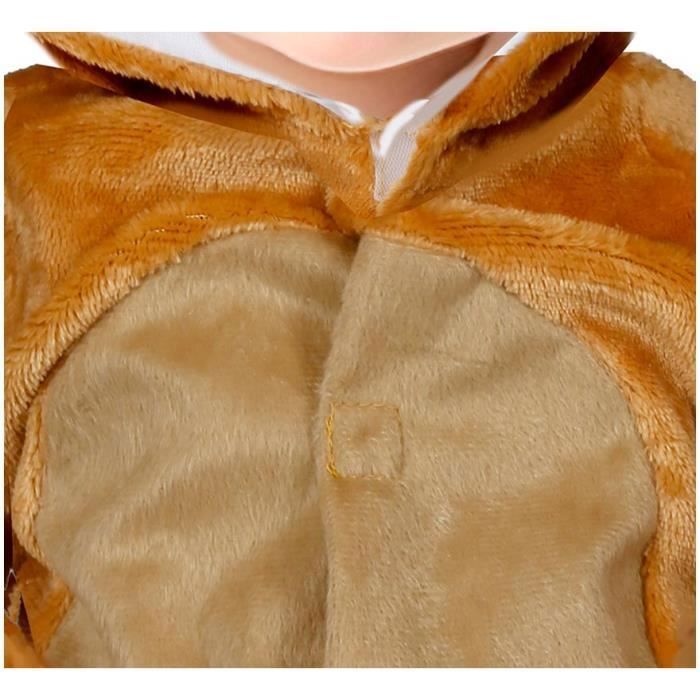MOMBEBE COSLAND – Déguisement Bébé Clown – Combinaison Avec Chapeau – Coton/polyester – 4 Tailles (3 à 24 Mois) – Halloween, Carnaval