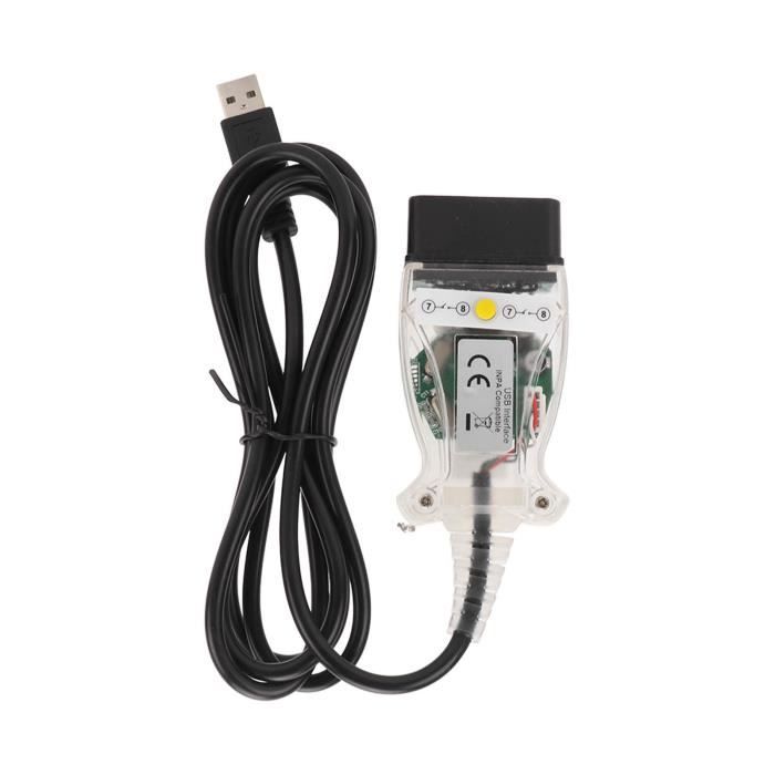 Obd Port R56 Câble de diagnostic OBD2 - OMABETA - K+DCAN - Interrupteur - Compatible ...