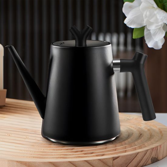 1.5L Théière en acier inoxydable avec infuseur, poignée résistante à la chaleur, double paroi isolée en acier inoxydable - Maison 1.5L Théière en acier inoxydable avec infuseur, poignée résistante à la chaleur, double paroi isolée en acier inoxydable - Maison