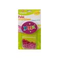 cavernedesjouets Blister 100 pions de Loto magnétiques Violet - Fluo et Transparent - jetons aimantes pour Carton - Set Accessoire Joueur et Carte Tigre