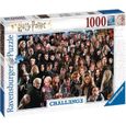 RAVENSBURGER - Puzzle 1000 pièces Harry Potter (Challenge Puzzle) - Fantastique - Mixte - A partir de 14 ans-0