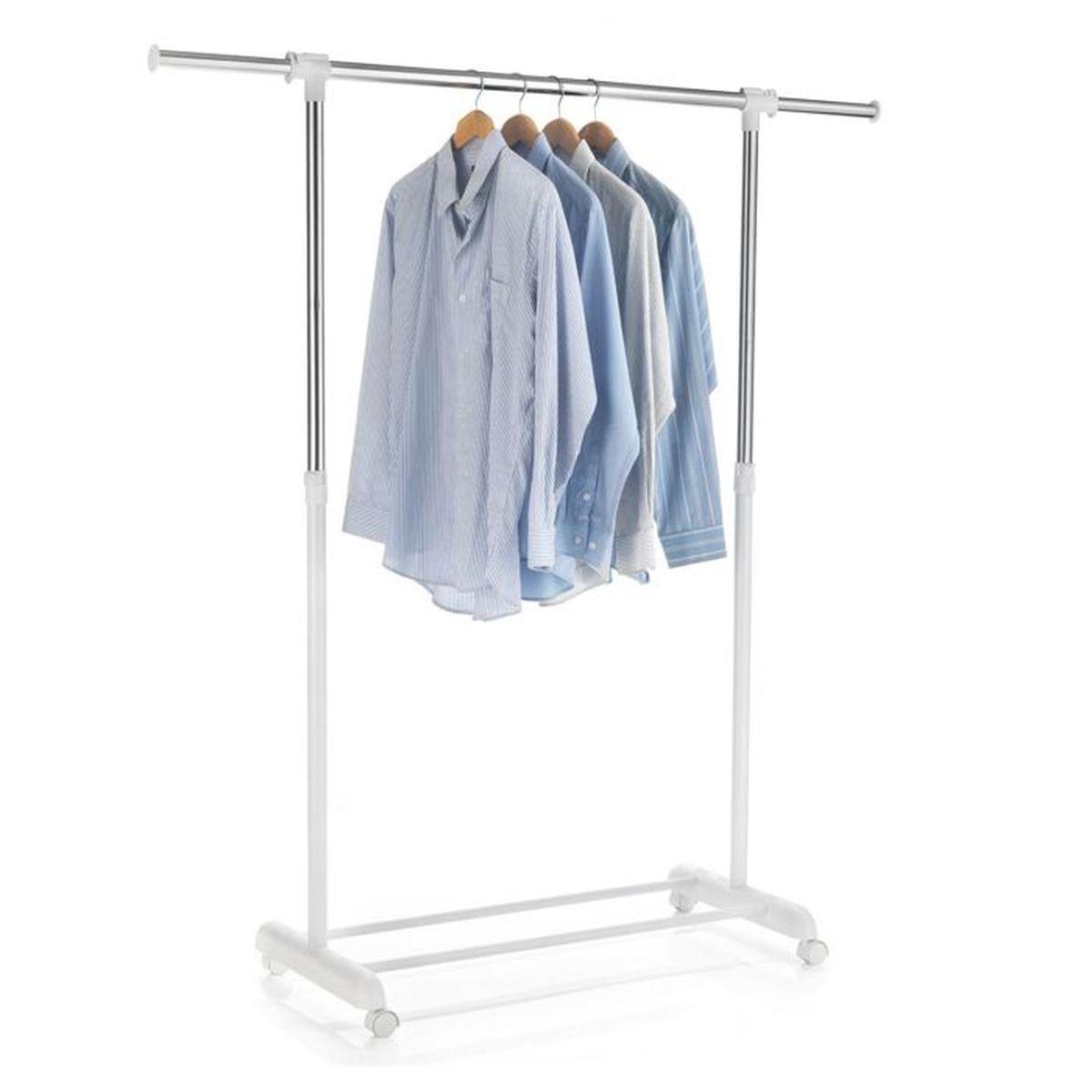Barre De Penderie Extensible Blanc Achat Vente Pas Cher