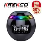 KREKCO Enceinte Bluetooth sans fil - Haut-parleur Bluetooth sans fil -Enceinte Portable - Extra Bass - Enceinte Mobile - Noir