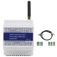 Atyhao Moniteur de température à distance Alarme de Température GSM SMS Alerte de Panne de Courant Surveillance à bricolage alarme