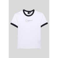 KAPORAL - T-shirt blanc Garçon 100% coton ORIBE