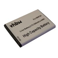 vhbw Batterie remplacement pour Huawei HB554666RAW, HB5F2H pour routeur modem hotspots (1200mAh, 3,7V, Li-ion)