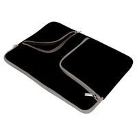 JINXN - Sacoche pour ordinateur portable 15,6 pouces avec poignée confortable pour ordinateur portable OS Pro (noir)