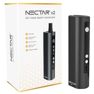 CIGARETTE ÉLECTRONIQUE Nectar v2 Vaporisateur Herbe - Vaporisateur Portable | Batterie de 2600mAh